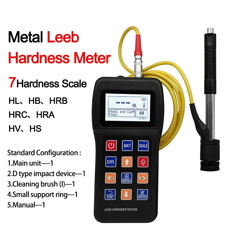TH110 Professional Portable Digital leebhardness Tester Formetal Stainless Steelcopper Aluminum Hardness Tester HL HB HRB HRC HRA TH110 Professional Portable Digital leebhardness Tester Formetal Stainless Steelcopper Aluminum Hardness Tester HL HB HRB HRC HRA